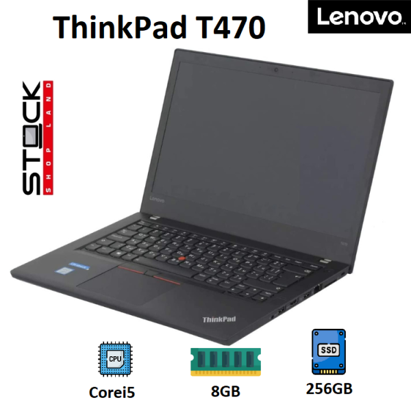 لپ تاپ استوک Lenovo ThinkPad T470