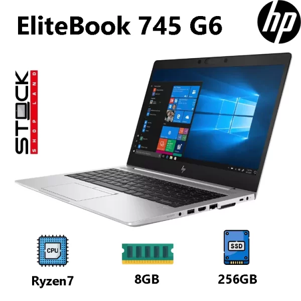 لپ تاپ استوک اچ پی مدل HP EliteBook 745 G6